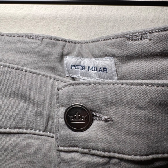 Peter Millar NWT Signature Sateen Five Pocket Pants Men's 42 x 32 Grey - Picture 3 of 7